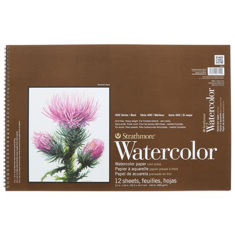Strathmore 400 Series Watercolor Paper Pad 140lb | The Ink Stone