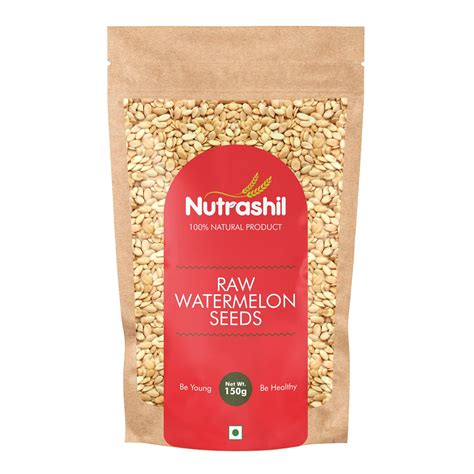 Nutrashil Watermelon Seeds 150g - High in Protein | Raw Watermelon ...