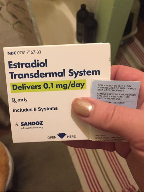 How To Put On An Estrogen Patch at David Velasquez blog