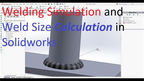 Image result for SolidWorks Testing Welds