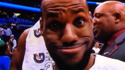 LeBron James seems to be enjoying the winning streak