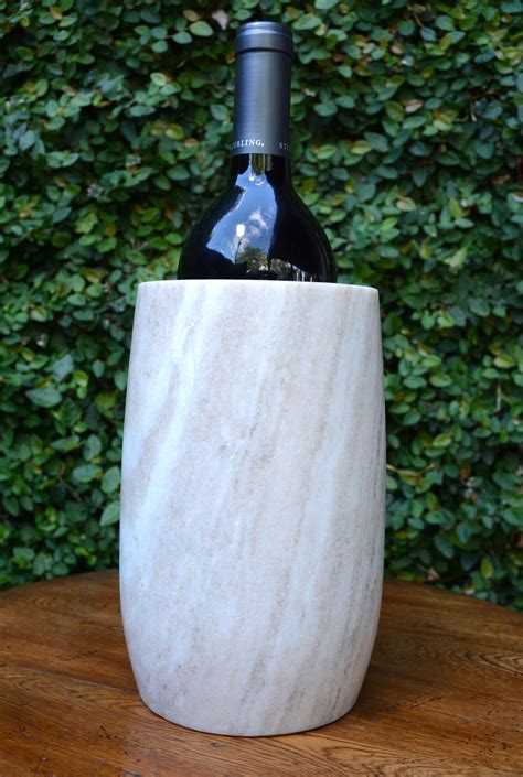 Elegant Marble Wine Chiller