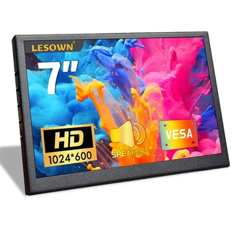7 Inch Hdmi Lcd Display Small Portable Monitor With Speakers ...