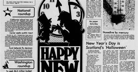 Days gone by: Sauk Valley’s New Year’s coverage – Shaw Local