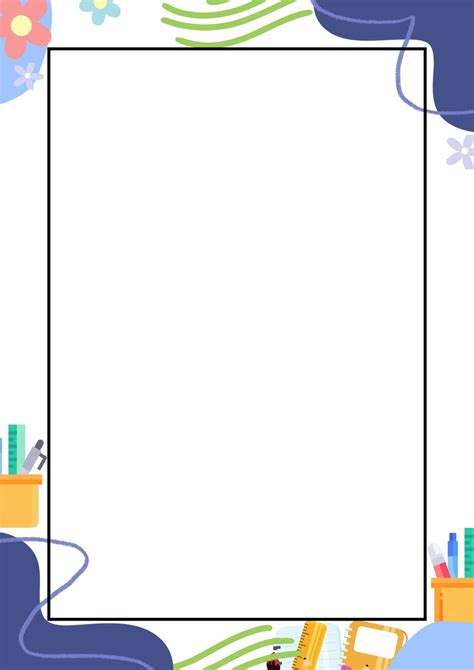 portfolio design border