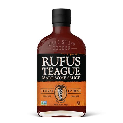 Rufus Teague – Touch O’ Heat BBQ Sauce - Modern BBQ Supply