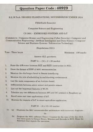 Emb5 - Unit IV IoT Communication Models & Open Platforms Overview - Studocu