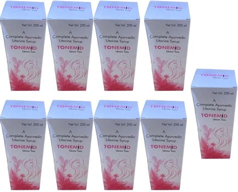 Buy Plasmid Gm Uterine Tonic Pink, White (200 Ml) (Pack Of 9) Online at ...