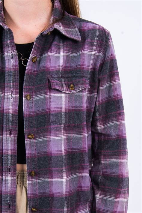 Carhartt Purple Flannel Shirt | THE VINTAGE SCENE – The Vintage Scene