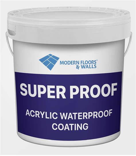 Super Proof - Acrylic Waterproof Coating Paint (20kg) - Modern Floors ...