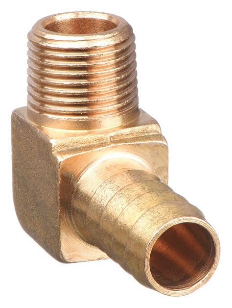 For 1/2 in Hose I.D., Hose Barb x NPT, Barbed Hose Fitting - 6AFK8 ...