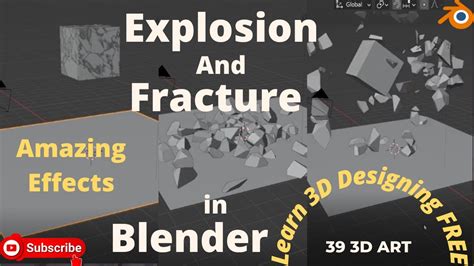 Blender 3.2 Explosion Tutorial 的图像结果