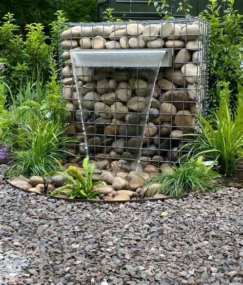 How To Build A Gabion Water Feature at Lowell Morris blog