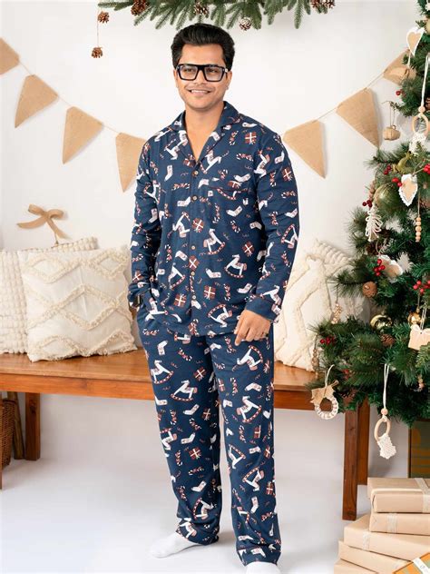 Pajamas for Men - Shop Cozy Printed Pyjamas for Men Online | Cocoon Care