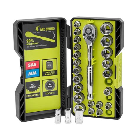 RYOBI 26 PC 1/4" Socket Set : Amazon.in: Home Improvement