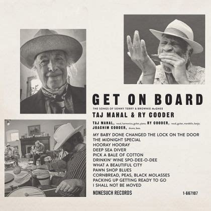Taj Mahal & Ry Cooder - Get On Board (The Songs Of Sonny Terry ...