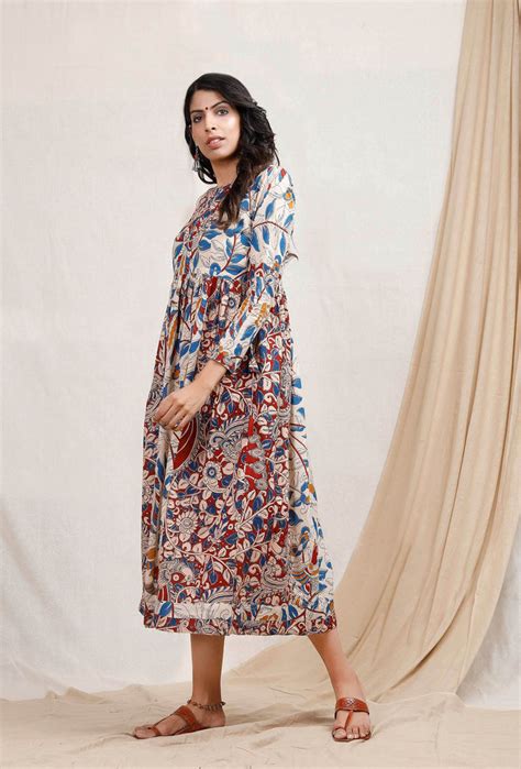 Buy Best Cotton Maxi Dresses for Women Online | Cotton Gowns – TJORI
