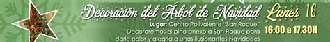 PROGRAMACIÓN NAVIDEÑA 2019/2020 - DECORACIÓN DEL ÁRBOL DE NAVIDAD