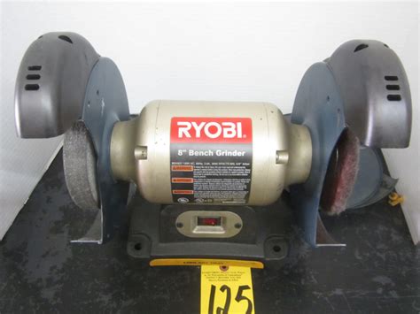 Ryobi 8 Inch Double End Bench Grinder