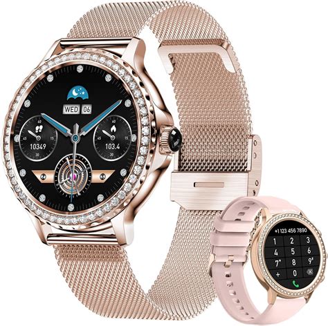 Relojes inteligentes para mujer (contestar/hacer llamadas) con ...