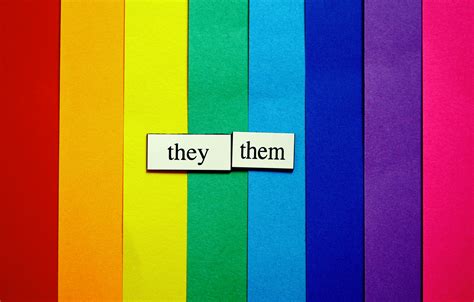 They Them LGBTQIA Gender Neutral Pronouns — Free Mac or PC Wallpaper (4K/HD) | 2026