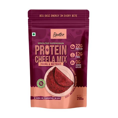 High Protein Cheela Mix | 19-22g Plant Protein | Banter Kitchen ...