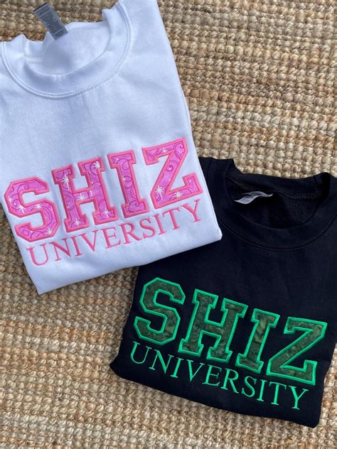 Shiz University Sweatshirt - Etsy