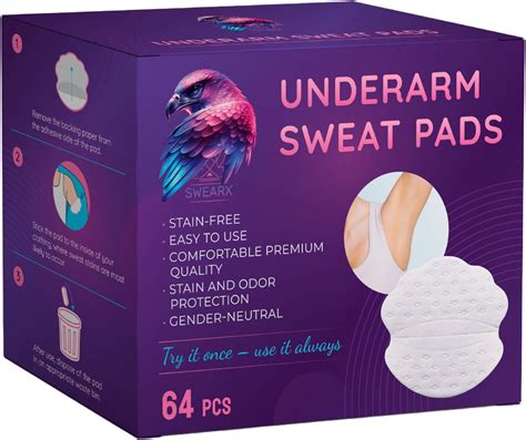 Amazon.com : 150 PCS Armpit Sweat Pads - Large Underarm Sweat Pads for ...