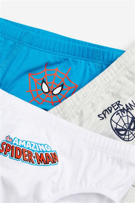 - 5-pack printed boys’ briefs - Bright red/Spider-Man - Kids | H&M PH
