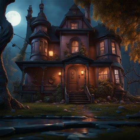 Coraline House (Part Two) - AI Generated Artwork - NightCafe Creator