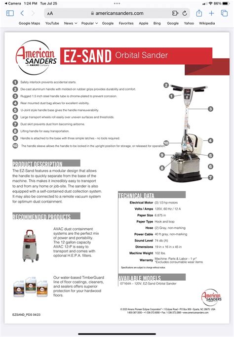 AMERICAN SANDERS / CLARKE EZ SAND Orbital FLOOR Sander | eBay