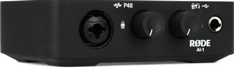 Rode AI-1 Single Channel USB Audio Interface : Amazon.in: Musical ...