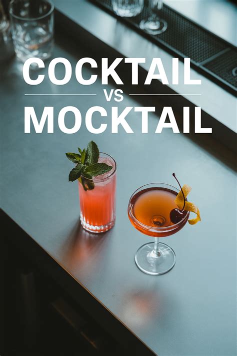 Cocktail vs Mocktail: What’s the Real Difference (Besides the Obvious One)