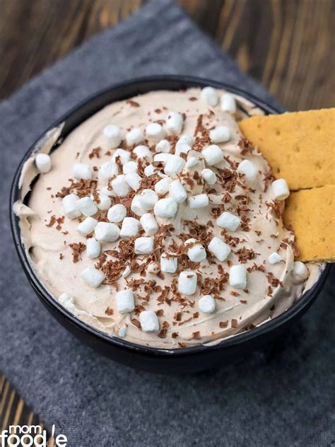 Hot Chocolate Dip Recipe - Mom Foodie