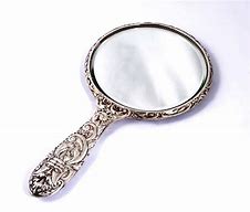 Image result for Antique Metal Hand Mirror