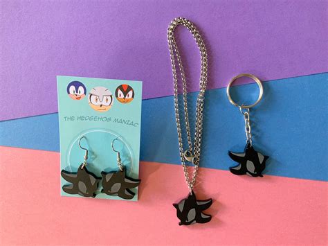 Shadow The Hedgehog Symbol Necklace