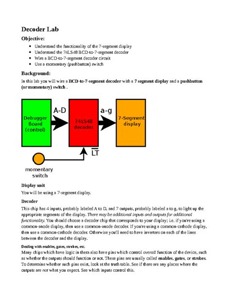 Image result for How to Make a Seven Segment Decoder