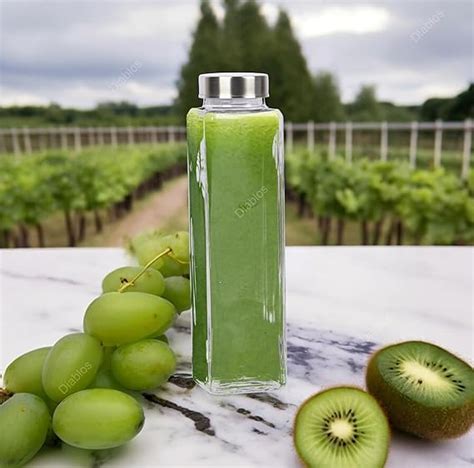 AM3007 Snow Glass Square Water Bottle 750ml Glass Golden Cap / Silver ...