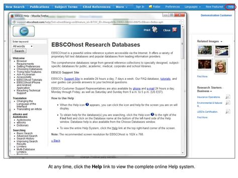 EBSCOhost Tutorial 的图像结果
