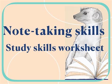 Note Taking Worksheets 的图像结果