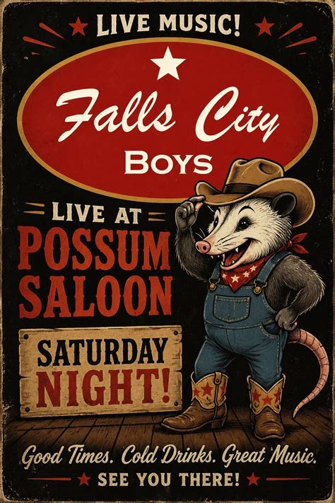 Honky Tonkin at the Possum Saloon, The Possum Saloon, Bright, 2 May ...
