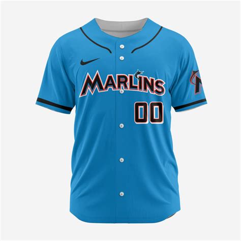 MLB Miami Marlins Personalized Reverse Retro Concept Design Baseball Jersey – Dulcie Shop