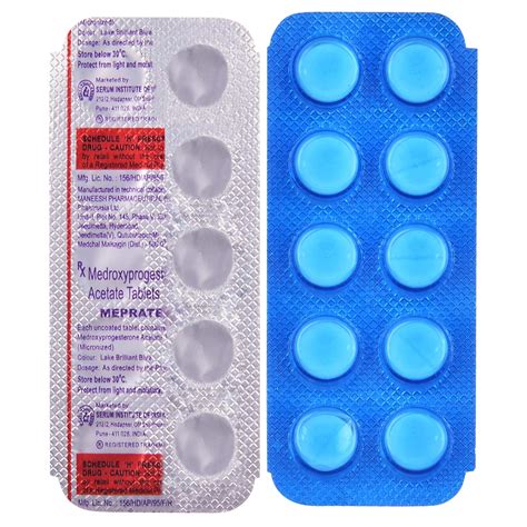 Meprate - Strip of 10 Tablets : Amazon.in: Fashion