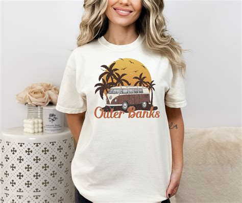 Outer Banks Van Palm Trees DTF Transfer – Earthline Customs