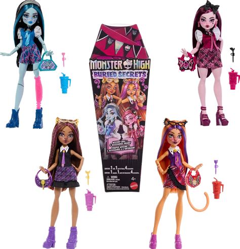 Monster High Buried Secrets series 2 dolls Scare-mester style ...