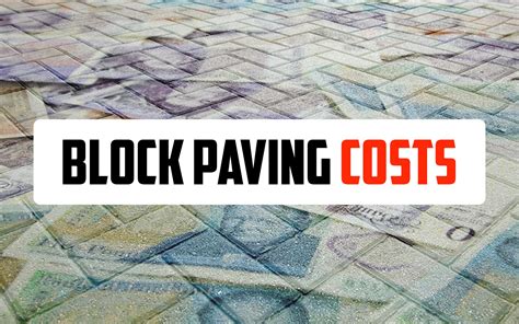 How much does a Block Paved Driveway Cost?