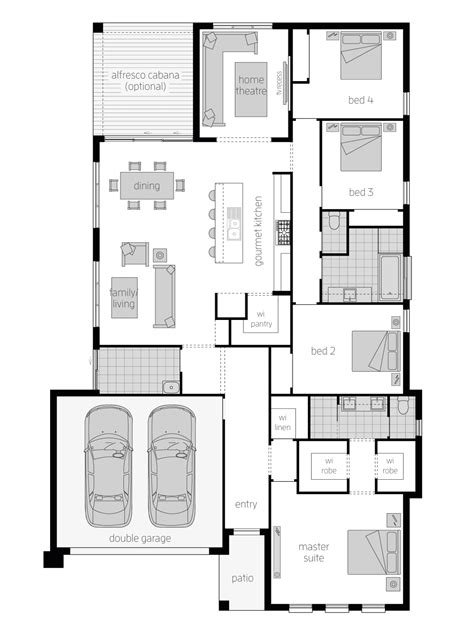 Cullen House Floor Plan