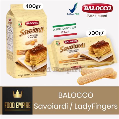 Jual LE BALOCCO Savoiardi - Biskuit Lady FInger Tiramisu - Ladyfingers ...