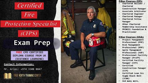Certified Fire Protection Specialist (CFPS) Exam Preparation Course ...