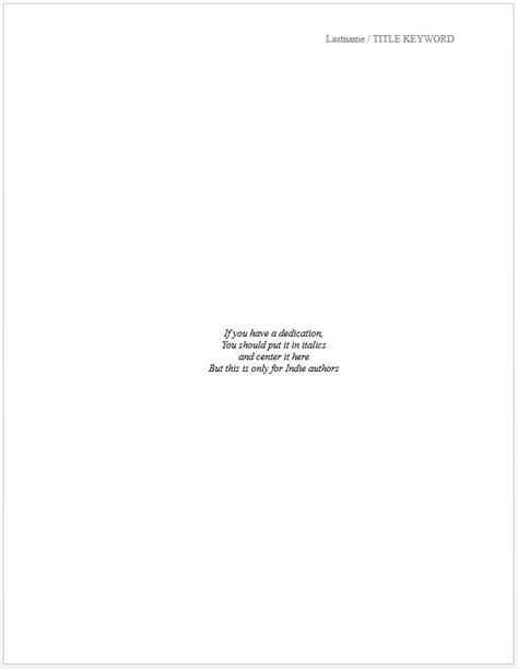 Image result for Standard Manuscript Format